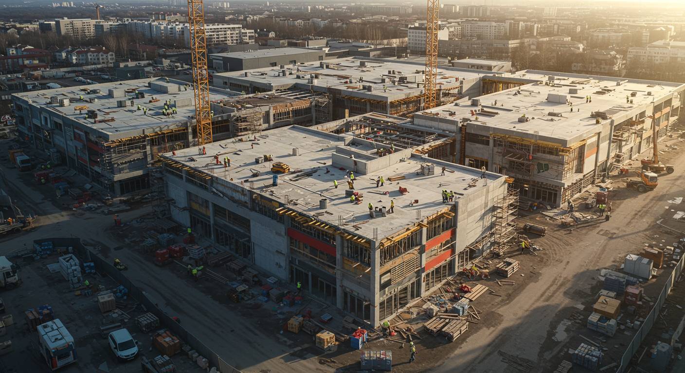 Строительство быстровозводимых промышленных цехов прямоугольной формы