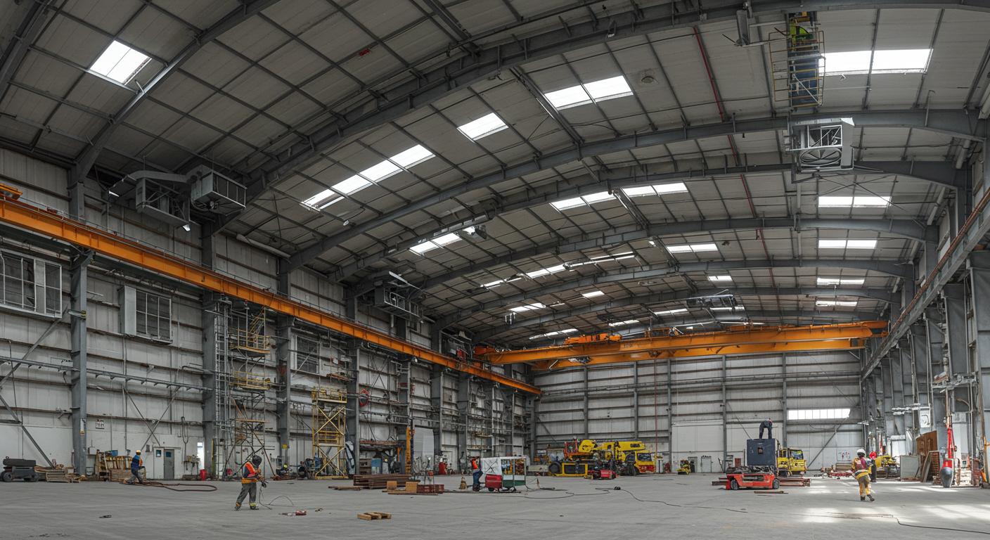 Ангары для производственных линий