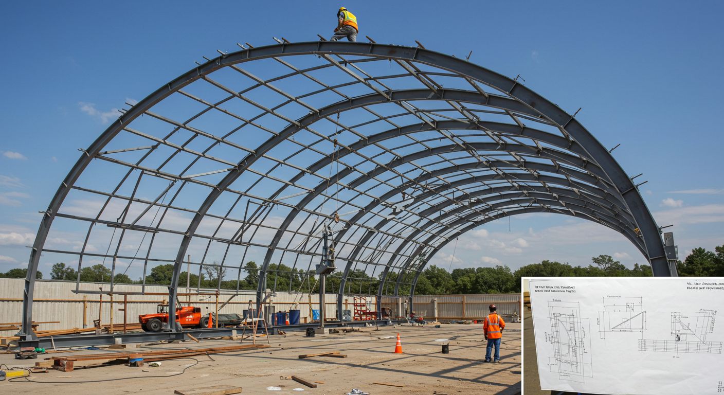 Арочный ангар Арочный ангар