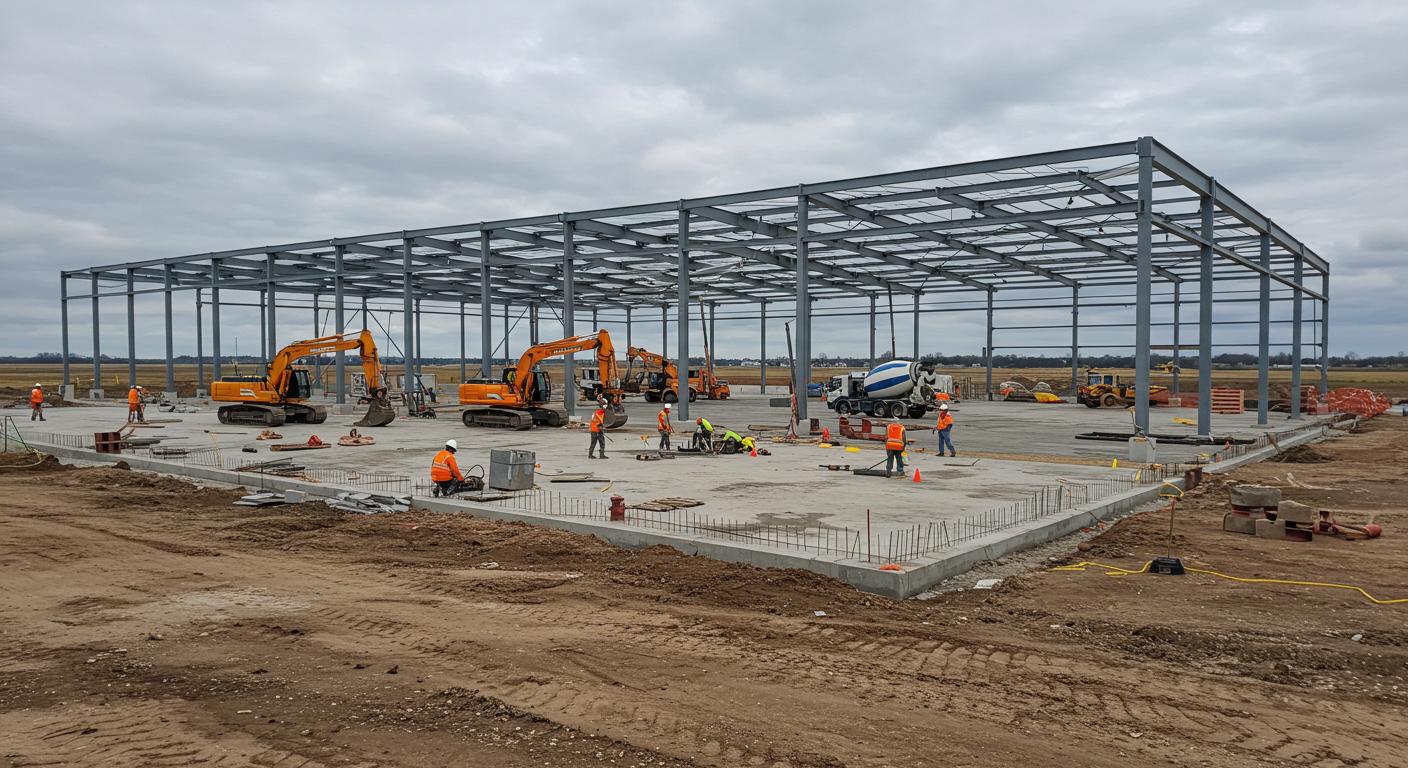 Как подобрать подходящий тип фундамента под ангар