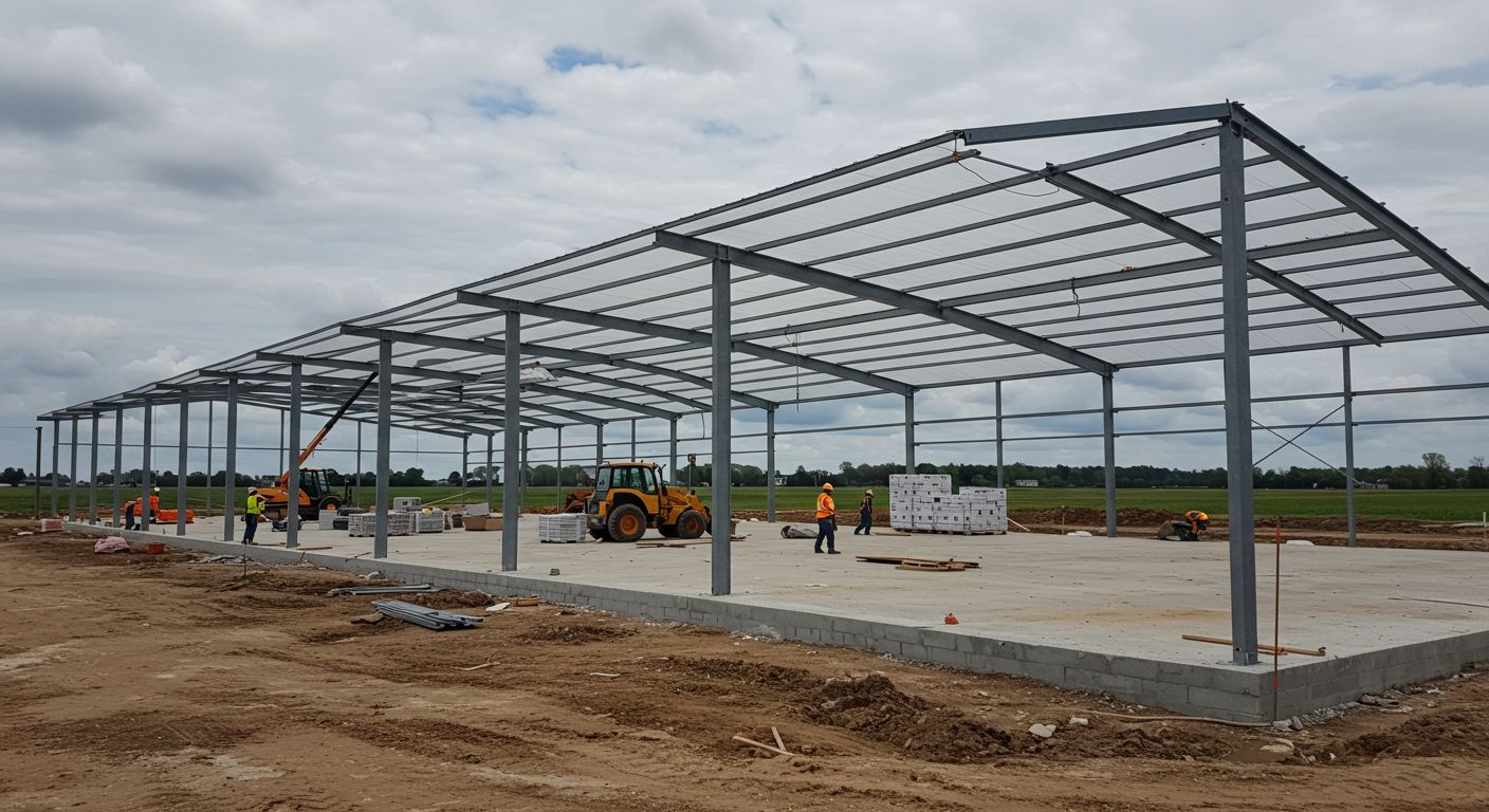 Ангар для сельского хозяйства Ангар для сельского хозяйства