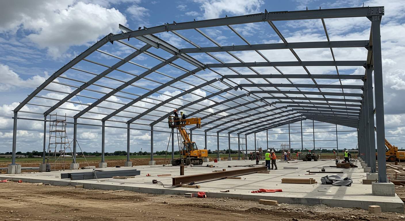 Как выбрать подрядчика для строительства металлического ангара