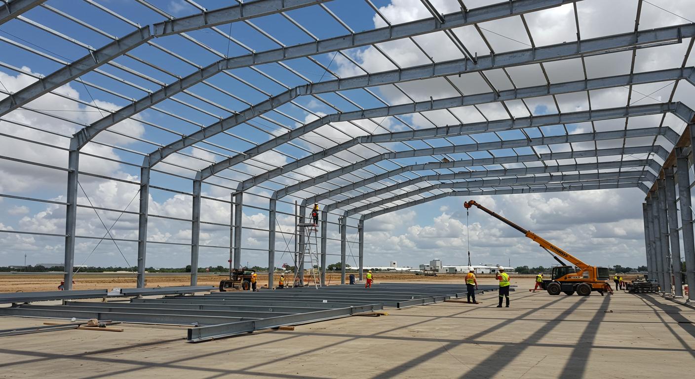 Оцинкованный металлопрокат для ангаров Преимущества использования оцинкованного металлопроката