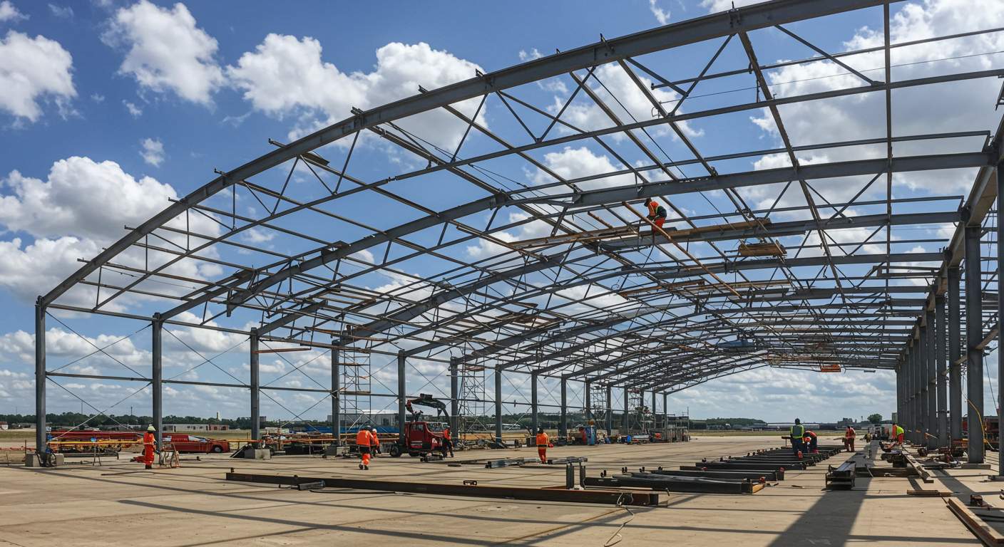 Современные методы сварки при возведении ангаров