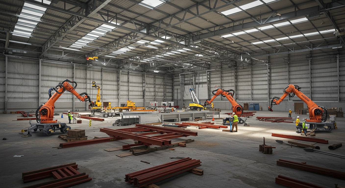 Современные подходы к автоматизации сборки ангаров