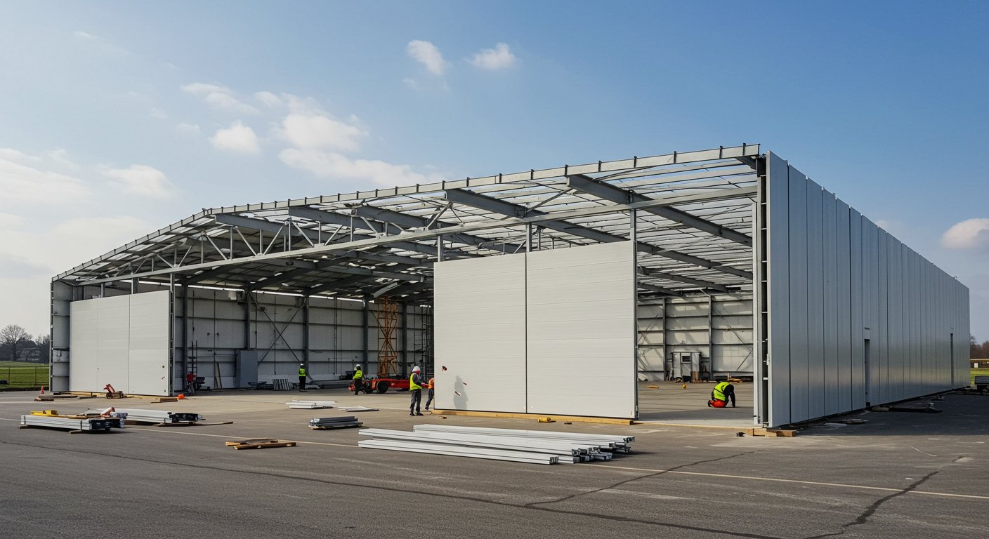 Современные решения для проектирования модульных ангаров