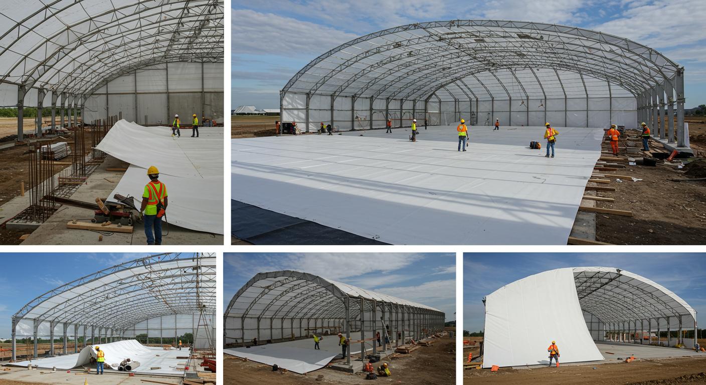 Выбор ангарного покрытия