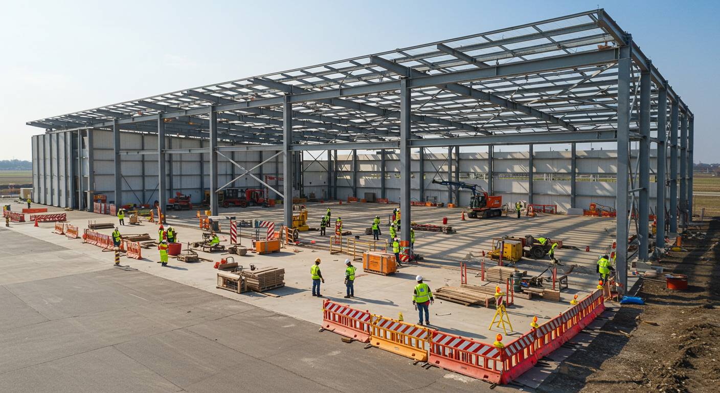 Ангары для складов временного хранения