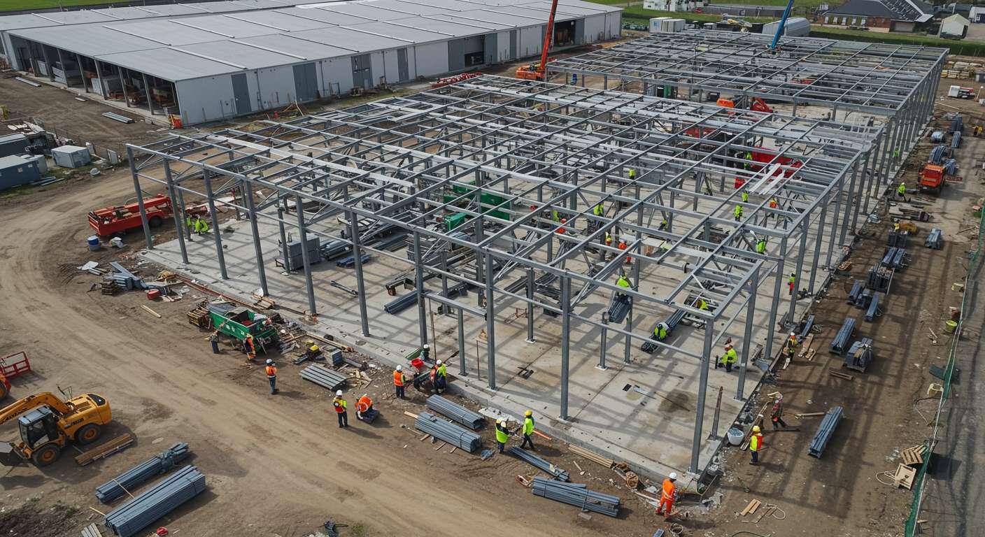 Современные ангары для временного склада Ангар для временного хранения