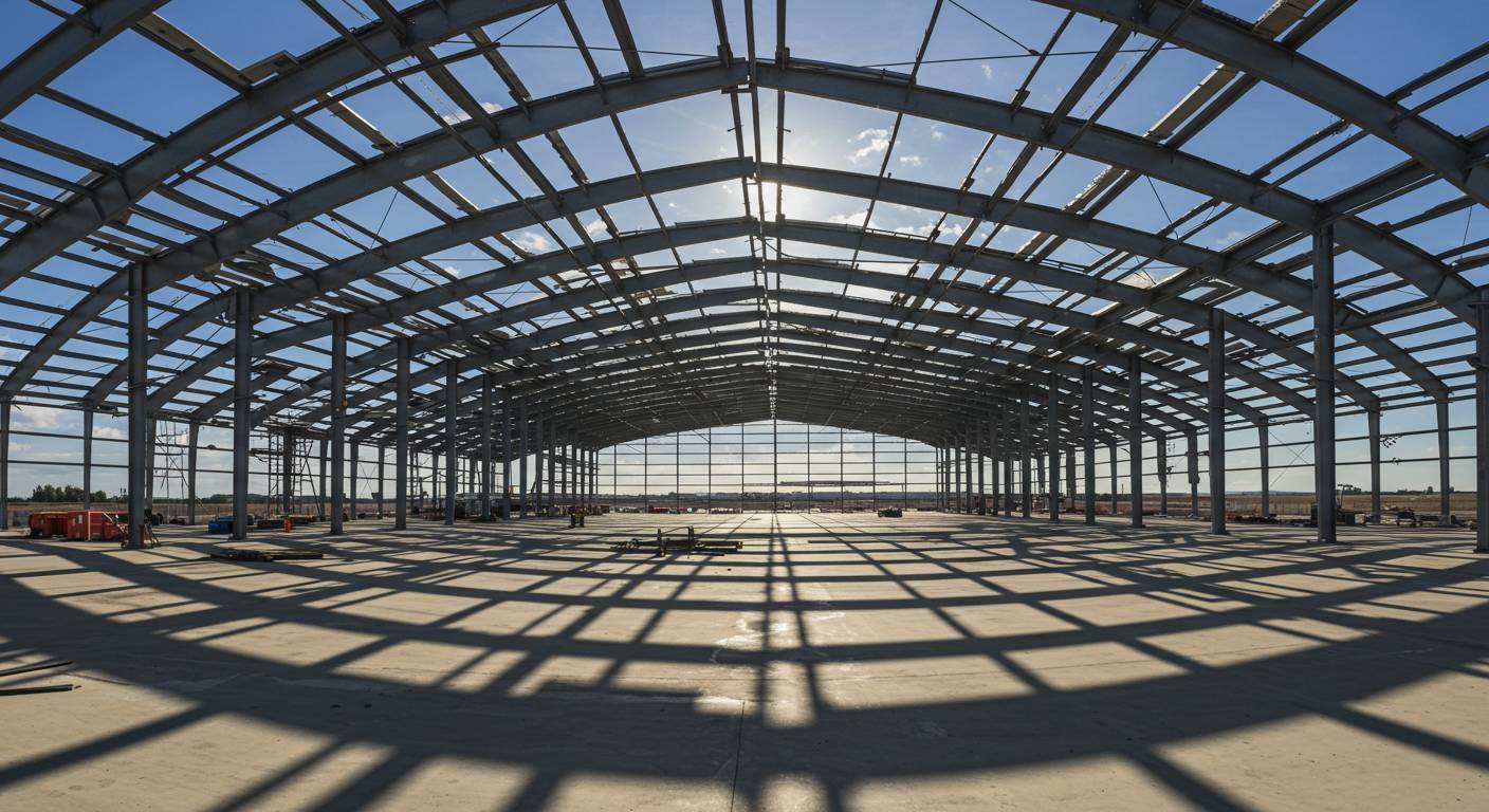 Проектирование бескаркасных ангаров