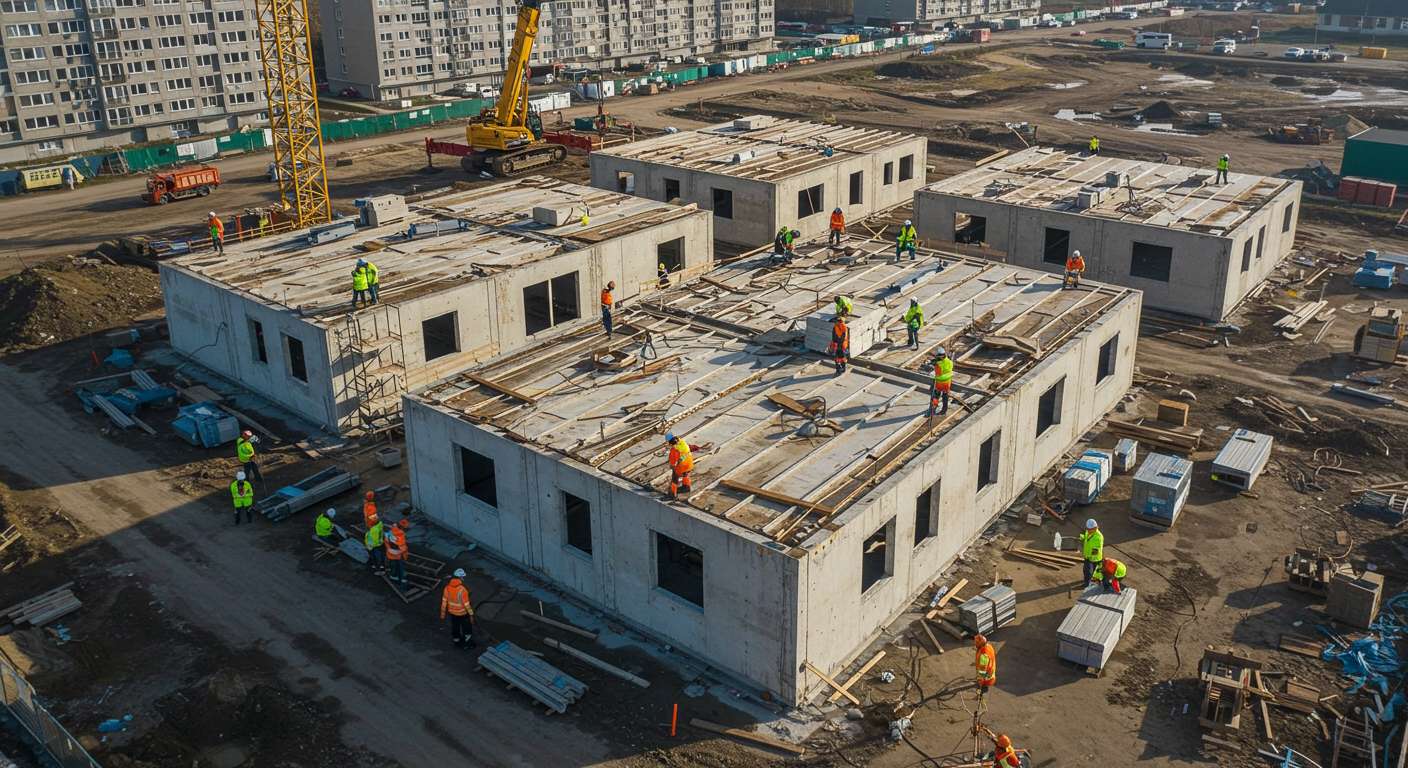 Строительство быстровозводимых офисных объектов масштабных