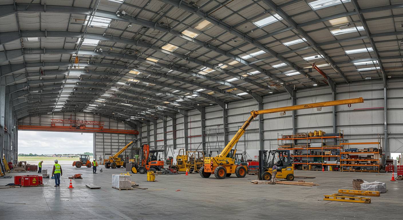 Проектирование ангаров для хранения оборудования