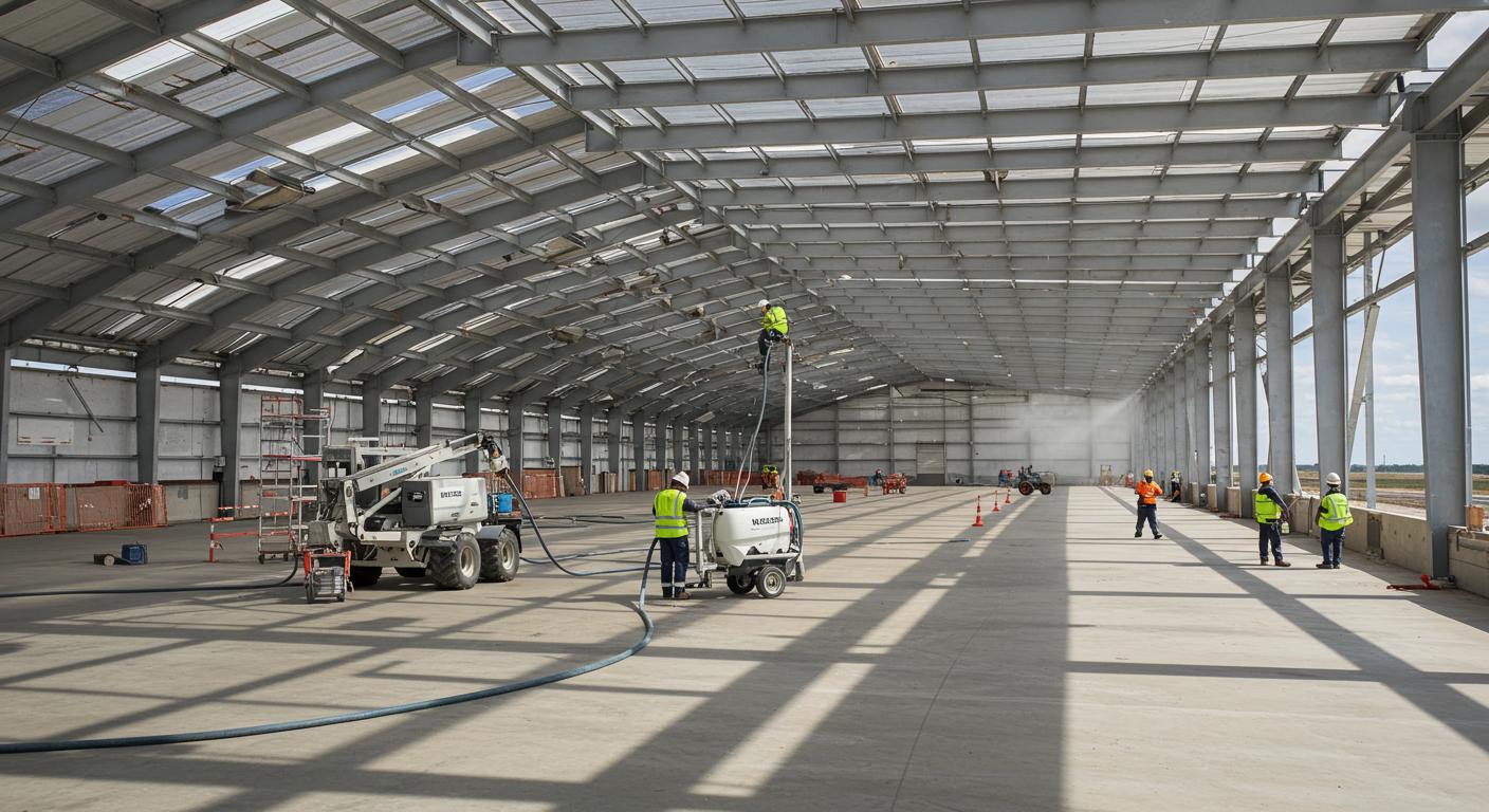 Современные технологии гидроизоляции ангаров