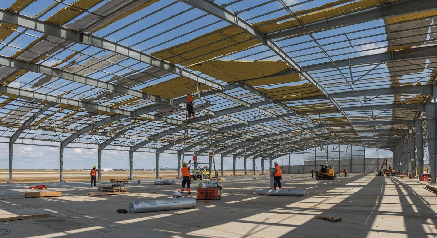 Теплоизоляция кровли