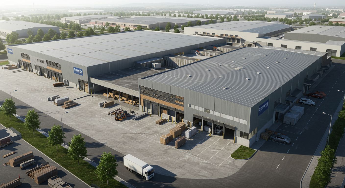 Монтаж складов премиум класса для логистики