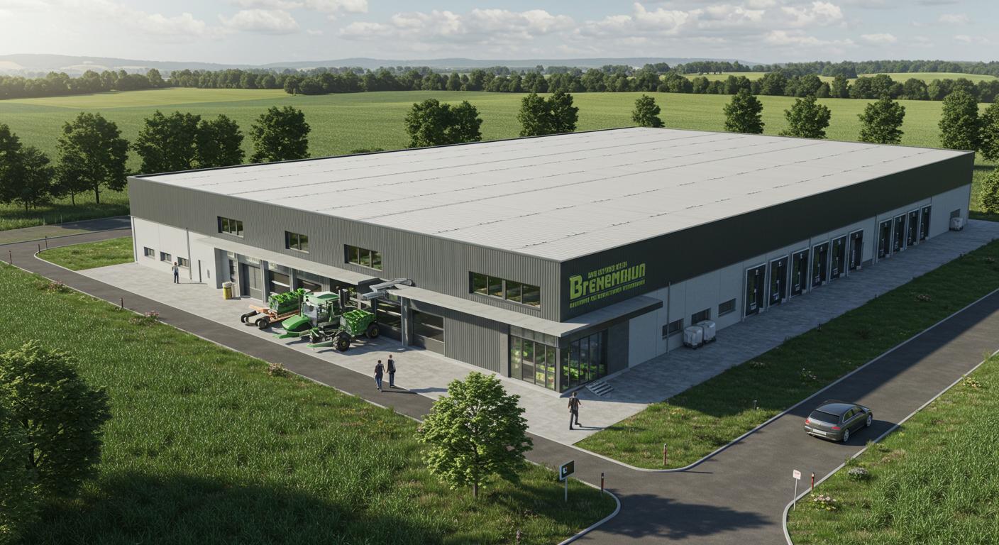 Склад премиум класса для сельского хозяйства