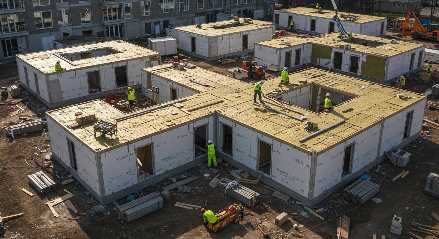 Строительство Г образных жилых модульных зданий