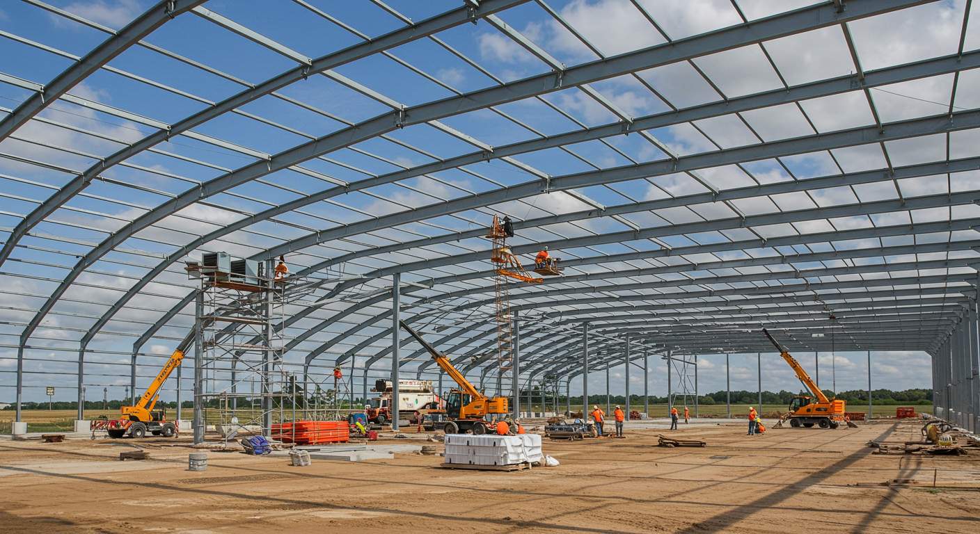 Проектирование ангара для сельхозпредприятия