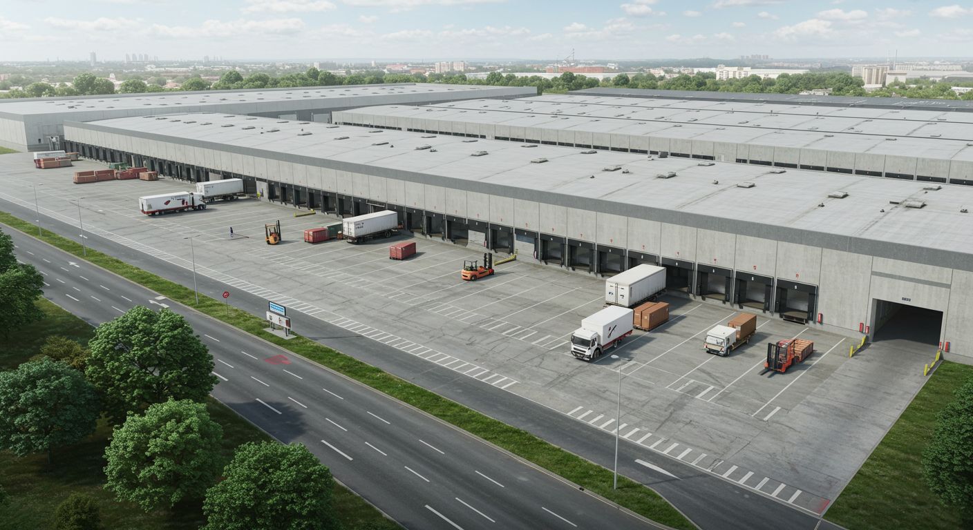 Монтаж складов для торговли