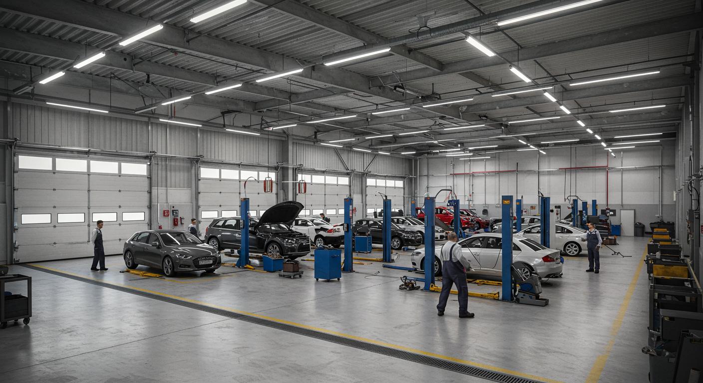 Проектирование ангаров для автомобильной отрасли