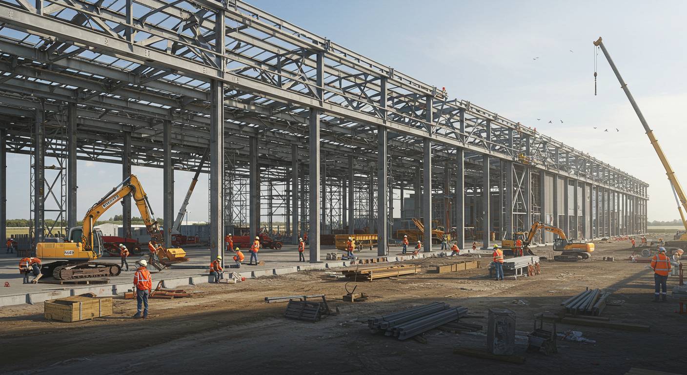 Ангар для ремонта авиационной техники