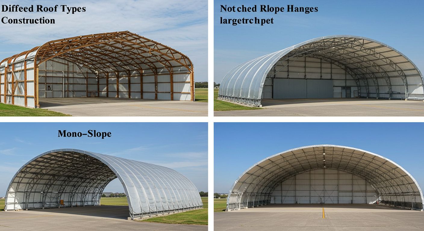 Кровля ангара