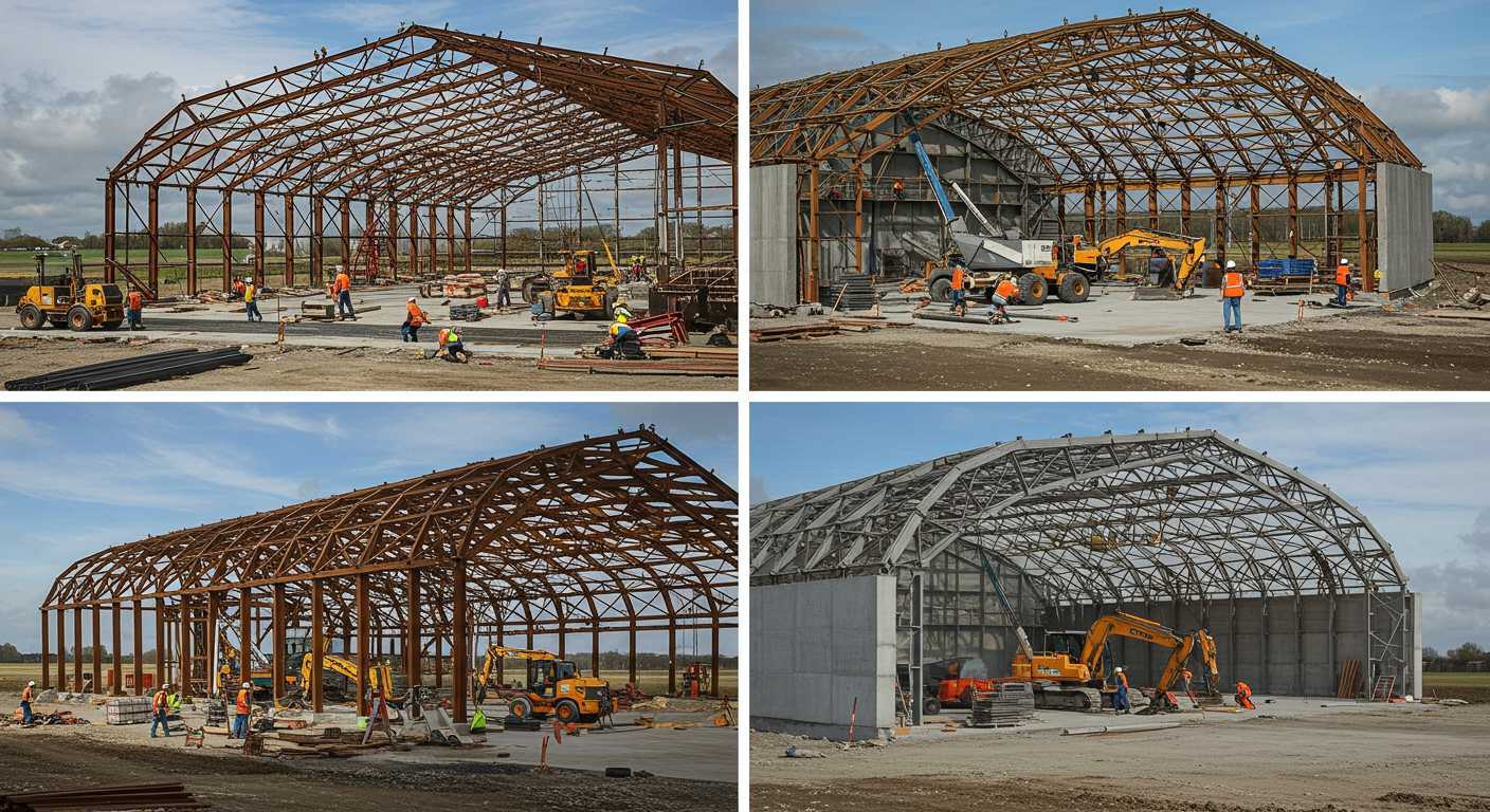 Сравнение стоимости строительства ангаров разных типов