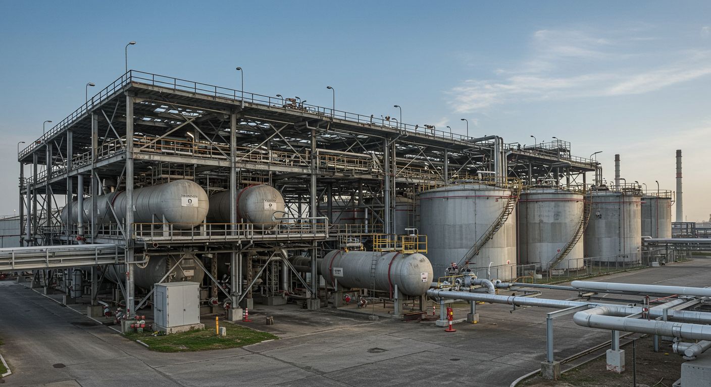 Проектирование складов для нефтегазового сектора