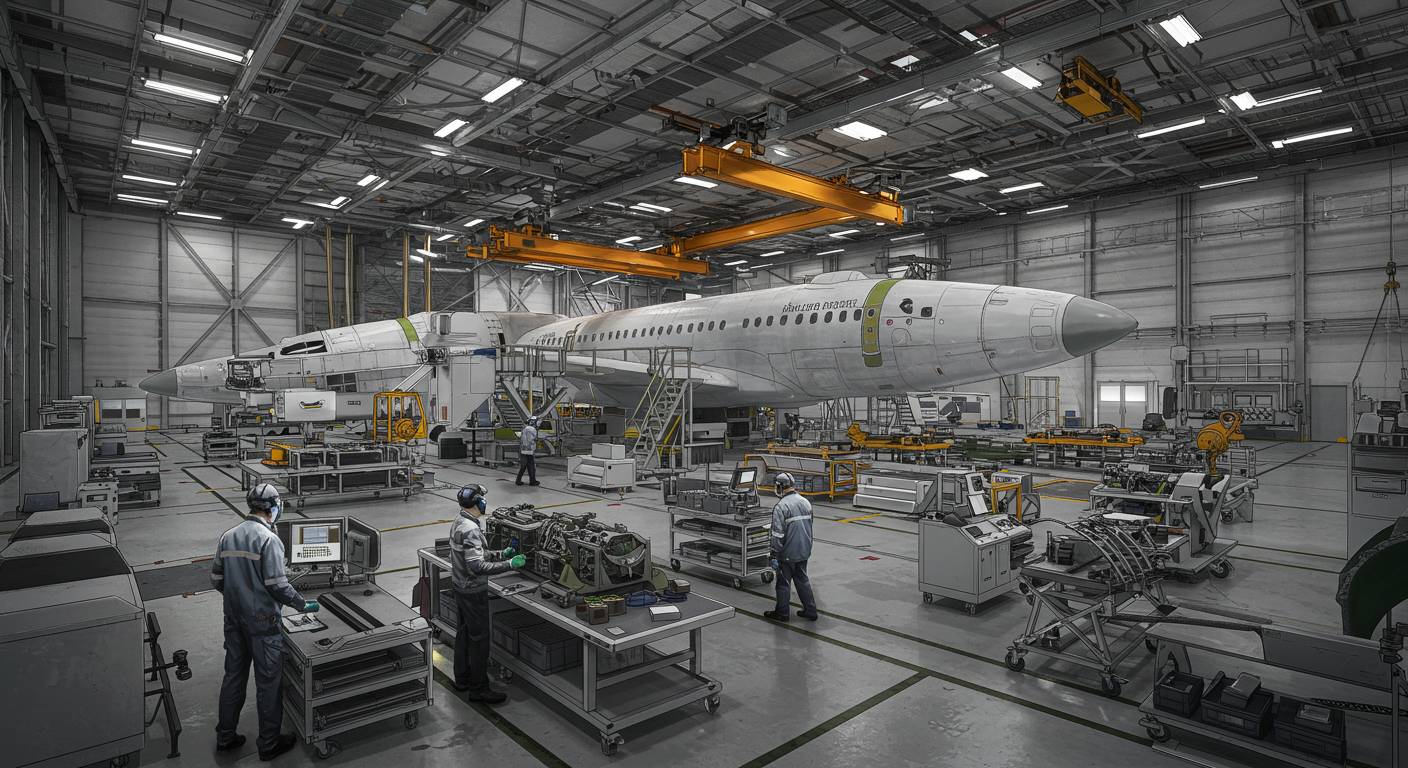 Высокоточный ангар для аэрокосмической промышленности