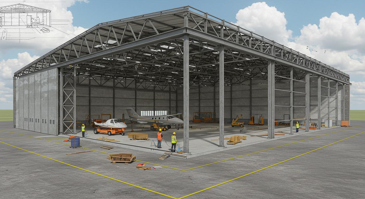 Оптимальные размеры ангара