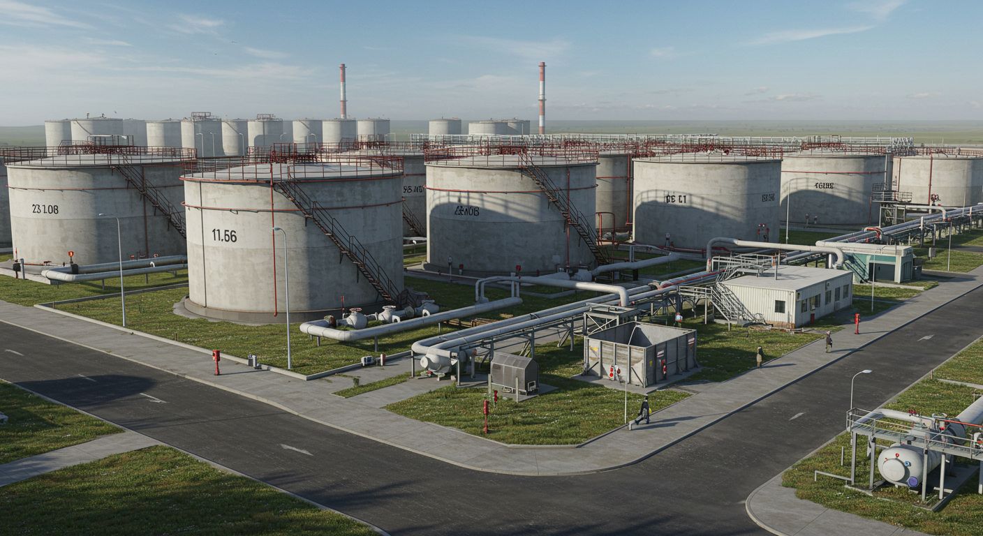 Проектирование складов для хранения нефтепродуктов