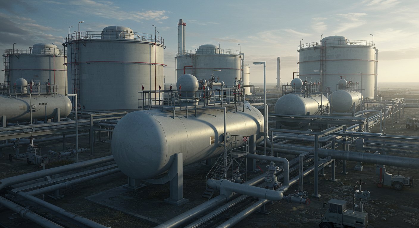 Проектирование складов для сжиженных газов